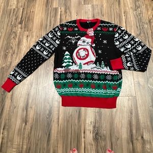 Star Wars Christmas Sweater w/Noise!  XX-Large NWT